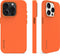 Decoded D24IPO15PBCS9AH - Silicone Back Cover - Schokbestendig - Oranje
