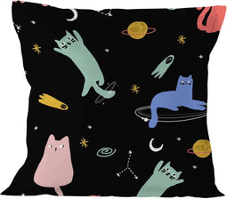 Kussensloop Cosmic Cats | Aware