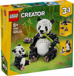LEGO Creator 3in1 - Wilde dieren: pandafamilie - 3 modellen - 31165