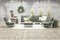 Garden Impressions Lincoln Loungeset - Wit Mosgroen