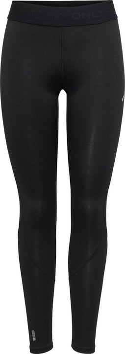 Only Play Gill Training Tight Dames - Fitness Legging - Elastische tailleband - Zwart