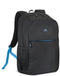 Rivacase Regent 8069 - Laptoptas - Vak voor tablet - Zwart Cyaan Monochrome