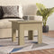vidaXL - Salontafel - 55x55x42 - cm - spaanplaat - sonoma - eikenkleurig