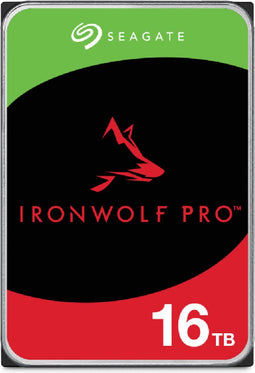 Seagate IronWolf Pro - Interne harde schijf - NAS HDD - 16 TB - 7200 RPM - 256 MB Cache