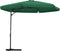 vidaXL - Parasol - met - stalen - paal - 300 - cm - groen