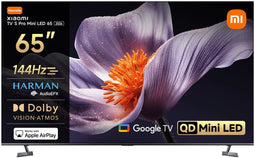 Xiaomi TV S Pro Mini LED 65" - Ultra HD - 1700 cd/m² - 144 Hz - Zwart