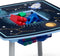 Delta Children - Kindertafel met 2 Stoelen - Kinderkamer - Handig Opbergvak - Space Adventures