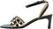 GUESS Selene Sandalo - Dames Sandalen met gesp en steentjes - Zwart - Maat 36