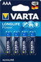 Varta Longlife Power AAA - Batterijen - Krachtige prestaties - Opbergbox