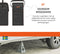 Campout Steunenset – Assteun - Stabilisatieset Caravan of Aanhangwagen – Caravansteun - Voorkom wegzakken – 300 - 420 mm - Makkelijk Afstellen - Maximaal 750 kg per steun - Inclusief opbergtas - 4 stuks – Zilver