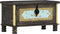 vidaXL - Opbergkist - 80x40x45 - cm - massief - mangohout - zwart