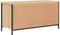 vidaXL - Tv-meubel - 100x40x50 - cm - bewerkt - hout - sonoma - eikenkleurig
