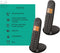 Logicom - ILOA 255T - Huistelefoon Draadloos Duo - Met Antwoordapparaat - 2 Handsets - Met Speaker - Dect-telefoon - Zwart