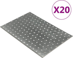 vidaXL-Platen-geperforeerd-20-st-2-mm-300x200-mm-gegalvaniseerd-staal