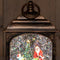 Anna's Collection - B.O. Lantern Santa Glitter Water Led Warm White...