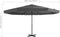 vidaXL - Parasol - met - draagbare - voet - taupe