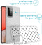 iMoshion Hoesje Geschikt voor Samsung Galaxy A72 Hoesje Siliconen - iMoshion Design hoesje - Transparant / Zwart / Hearts All Over Black