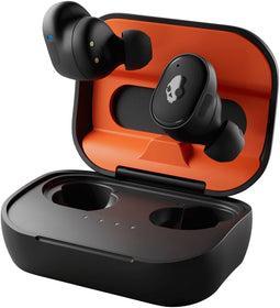 Skullcandy Grind Fuel - True Wireless Earbuds - IP55 water- en stofbestendig - Oranje Zwart