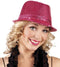 Boland Popstar Hoed - Sequins - Roze - 59 cm
