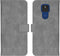 iMoshion Hoesje Geschikt voor Motorola Moto G9 Play / Moto E7 Plus Hoesje Met Pasjeshouder - iMoshion Luxe Bookcase - Grijs