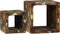 vidaXL - TV-meubel - 36x36x30 - cm - Massief - Hergebruikt - Hout