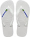Havaianas Brasil logo Slippers - Teenslipper - Rubber - Wit