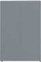 vidaXL - Containerberging - voor - 5 - containers - 345x79x117 - cm - staal - grijs