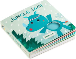 Lilliputiens Jungle Jam! - Voelboek met geluiden - Stimuleert gehoor en tastzin
