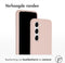 Accezz Galaxy S23 - Liquid Silicone Backcover - Schokabsorberend - Roze
