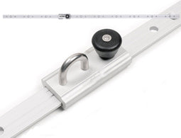 Platinum Sun & Shade – Rails met oog voor bevestiging van Schaduwdoek - 100cm – Roestvrij staal