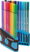Stabilo 20 pen 68 Colorparade Antr/blauw