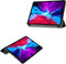 imoshion Tablet Hoes - Geschikt voor iPad Pro 12.9 (2020) / Pro 12.9 (2018) - Trifold Bookcase - Zwart