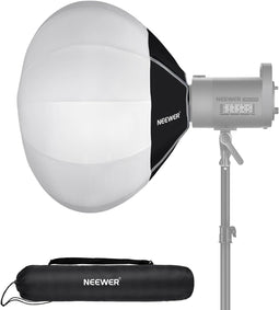 Neewer 50cm Lantaarn Softbox Wit - Quick Release 360° Lichtdiffuser met Bowens Mount voor LED