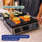 Safecourt Kitchen Contactgrill - Paninigrill - 2200W PFAS-vrij - Vaatwasserbestendig - Zwart