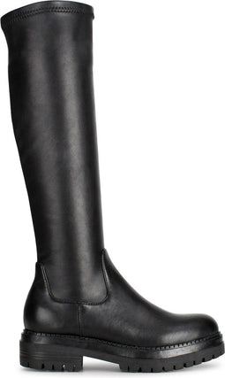 POSH by Poelman CYBELE - Dames Laarzen - Chunky zool 4.5 cm - Zwart