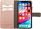 Mobiparts Saffiano Wallet Case - iPhone X iPhone XS - Ruimte voor 3 pasjes - Roze