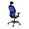 Piqueras y Crespo 2D036G1 - Bureaustoel - Verstelbare hoogte met armleuning - Licht Blauw