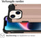 iMoshion Hoesje Geschikt voor iPhone 14 Pro Hoesje - iMoshion Rugged Xtreme Backcover - Rosé Goud