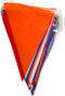 Lifetime Vlaggenlijn - Rood, Wit, Blauw & Oranje - 40m - Weerbestendig & Duurzaam