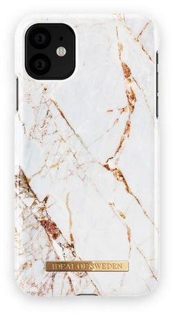 BeHello Carrara Gold - Soft case - Krasbestendig Schokbestendig - Wit