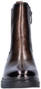 TAMARIS Core Dames Biker Boots - Metallic lak effect - Bruin