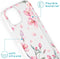 iMoshion Hoesje Geschikt voor iPhone 13 Hoesje Siliconen - iMoshion Design hoesje - Roze / Transparant / Blossom Watercolor