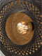 GOOD&MOJO Plafonniere Palawan - Bamboe/Zwart - Ø60cm - Scandinavisch,Bohemian