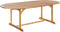 Beliani MAUI - Tuintafel - Lichte houtkleur - Acaciahout