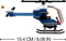 Sluban Police: Helikopter Donkerblauw (m38-b0638b)