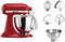 KitchenAid Artisan 5KSM175PSEER - Keukenrobot - 4,8L RVS kom 300W - Keizerrood