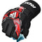 RDX Aura F17 - Grappling Gloves - Added Thumb Protection - Zwart met Rood - S