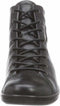 ECCO Soft 2.0 - Dames Veterboot - Uitneembaar voetbed - Zwart - Maat 37