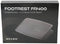 BRASQ FR400 - Ergonomische Voetensteun - Verstelbaar - Antislip - Zwart