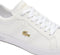 Lacoste Powercourt 2.0 - Dames Sneakers - Wit/Goud - Maat 41